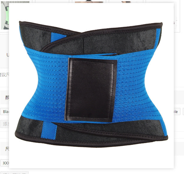 Waist Trimmer Belt Body Shaper Abdominal Trainer Weight Loss Fat Burning Straps