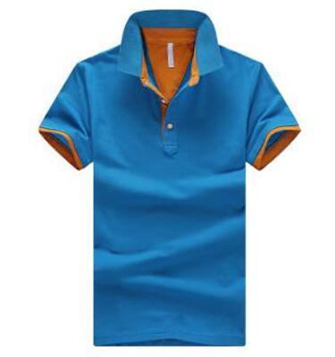 Mens Stand Collar Polo Shirt(100 % Cotton)