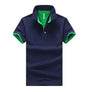 Mens Stand Collar Polo Shirt(100 % Cotton)