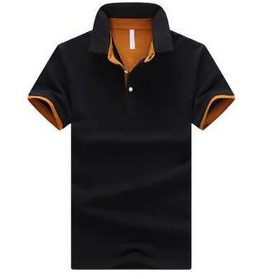 Mens Stand Collar Polo Shirt(100 % Cotton)