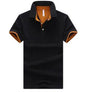 Mens Stand Collar Polo Shirt(100 % Cotton)