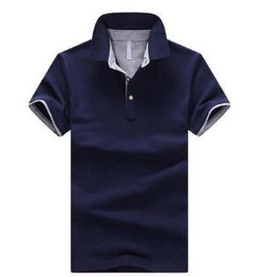 Mens Stand Collar Polo Shirt(100 % Cotton)