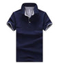 Mens Stand Collar Polo Shirt(100 % Cotton)