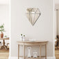 Acrylic Diamond Mirror Wall Stickers