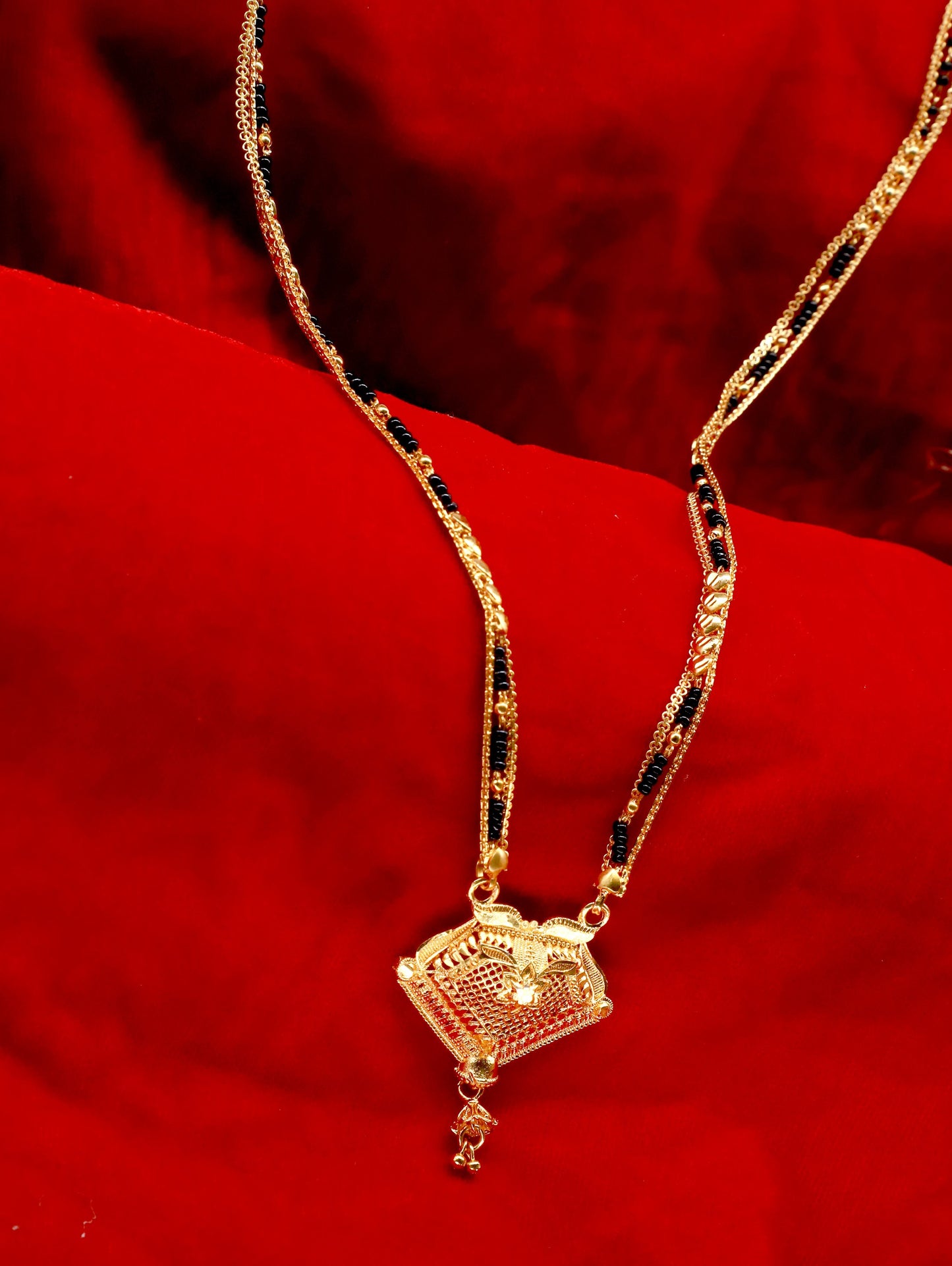 Beautiful Gold Plated Mangalsutra