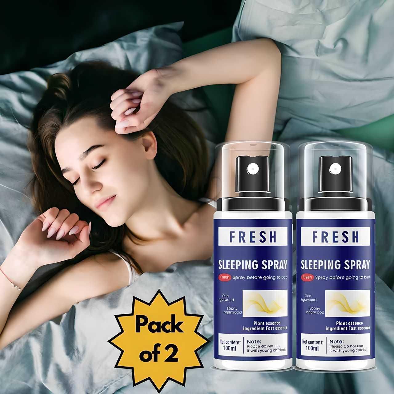 Fresh Sleeping Spray (Pack of 2)