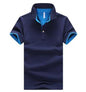 Mens Stand Collar Polo Shirt(100 % Cotton)