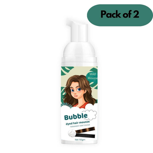 Bubble Dyed Hair Mousse 100gm Pack of 2