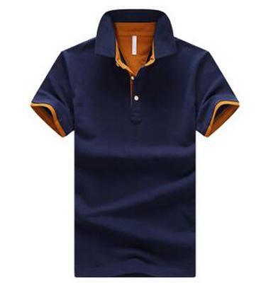 Mens Stand Collar Polo Shirt(100 % Cotton)