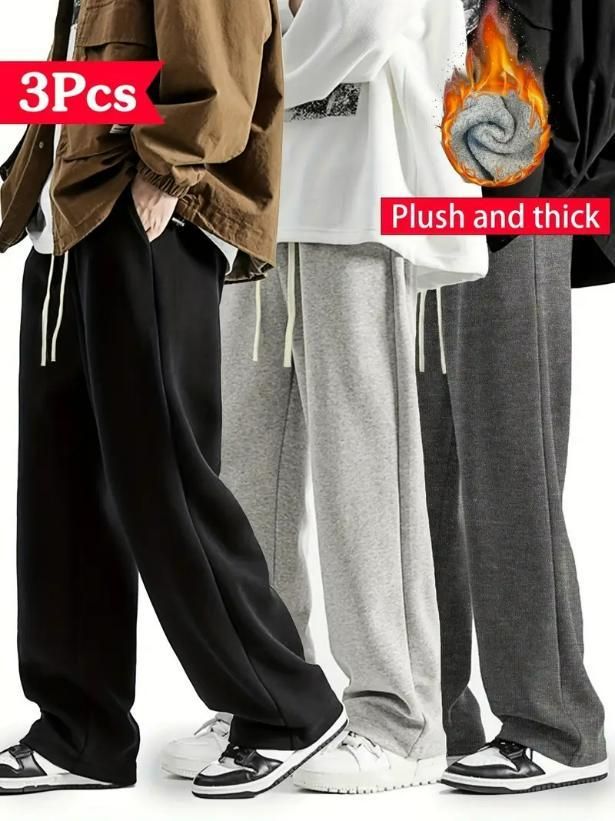 Men's Fleece Track Pant Combo of 3