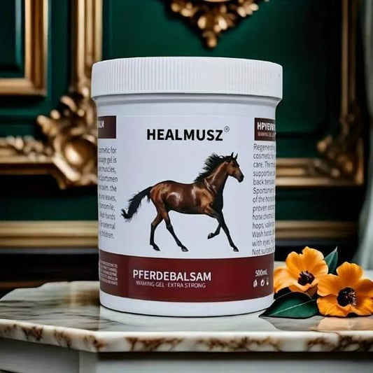 Extra Strong Chestnut Horse Balm Gel for Heating Massage Cream 500gm