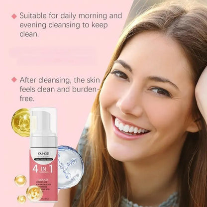 4 In 1 Face Cleansing Mousse 100 ml