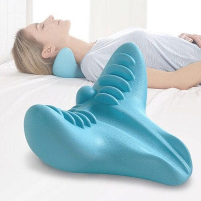 Cervical Spine Massage Pillow Gravity Acupressure Neck Massager Cervical Spine Pillow Neck Shoulder Massage Pillow Home Traction Corrector