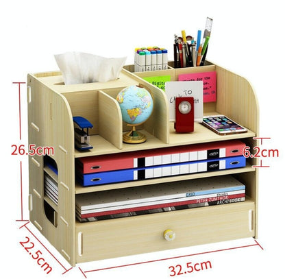 Office Desk Dormitory Desktop Storage Rack