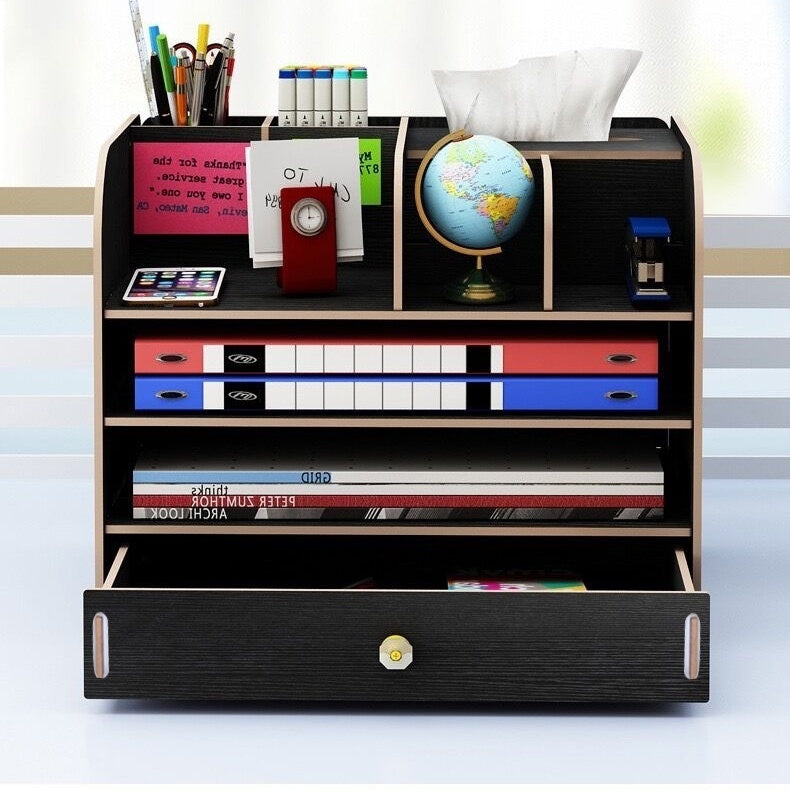 Office Desk Dormitory Desktop Storage Rack