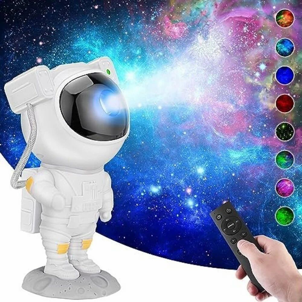 Astronaut Star Galaxy Light Projector with Bluetooth Speaker