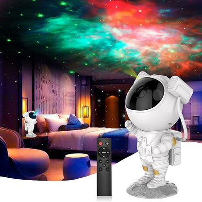 Astronaut Star Galaxy Light Projector with Bluetooth Speaker