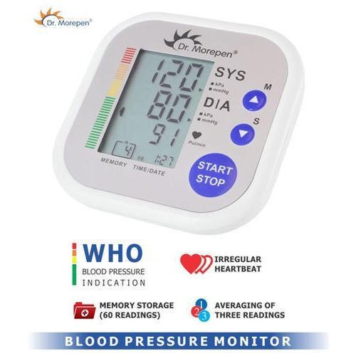 Dr Morepen BP 15 Digital Blood Pressure Monitor, 0.02 (pressure)