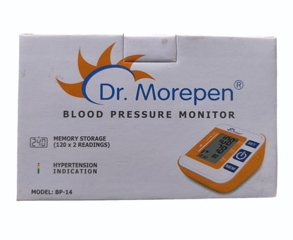 Dr Morepen BP 15 Digital Blood Pressure Monitor, 0.02 (pressure)